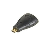 EXC HDMI A female to micro HDMI male adapter gold