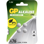 GP A76F-2U4 knappcellebatteri - 4 stk