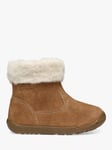 Geox Baby Macchia Suede Ankle Boots, Whisky