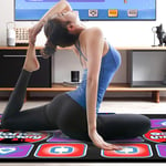 smzzz HOME GARDEN Super Clear Picture Quality Wireless Double DanceMats somatosensory Dance Game Home TV Computer Dual-use Enlightenment Education Children Eye Protection Iterface Running To Lose