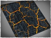 DCS Game Mat Blood Bowl Sevens pitch - Inferno (Mousepad)