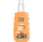 Garnier Ambre Solaire SPF 50 Kids Water Resistant Sun Cream Spray - HIGH PROTECT