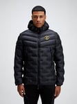 Zavetti Canada Savuno Padded Coat - Jet Black, Black, Size M, Men