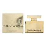 Dolce  Gabbana The One Gold Eau De Parfum Intense 75ml