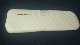 QUILTED BREATHABLE PRAM MATTRESS FITS SILVER CROSS 3D PRAM SYSTEM PRAM