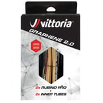 Rengassetti Vittoria Rubino Pro G2 2 kpl renkaita + 2 sisäkumia 25-622