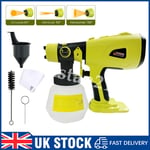 For Makita 18V Electric Spray Gun Cordless Fence Wall Paint Sprayer Airless