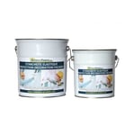 Matpro - Peinture étanche & élastique pour protection façade - 6 Kg Blanc