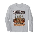 Hiking Through Life for 1 Year 1st Couples Anniversary Long Sleeve T-Shirt