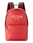 GUESS Unisex's Outfitters Designer, Backpack, Work Bag, Tote, Red, One Size