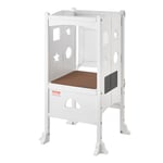 VEVOR Tour d'Observation Enfant Montessori Apprentissage Réglable 56,75 kg Blanc