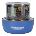 Transformers Lampe de projection sous licence officielle pour garçons et filles Autobots Veilleuse comprend deux scènes et un son, figurine d'action cadeau Paladone