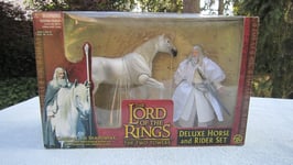 TOY BIZ  LORD OF THE RINGS SEIGNEUR DES ANNEAUX COFFRET GANDALF and SHADOWFAX