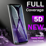 5d Case Friendly Tempered Glass Screen Protector For Samsung Galaxy S8 S9+ Clear