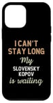 Coque pour iPhone 12 mini Adorable chiot Slovensky Kopov - Propriétaire de race de chien