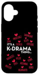 iPhone 16 It's a K-Drama Thing | Korean Words Case