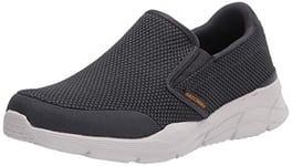 Skechers Equalizer 4.0 KRIMLIN, Basket Homme, Charcoal, 45.5 EU