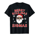 Merry Rizz Mas Sigmas- Gen Alpha Middle School Christmas T-Shirt