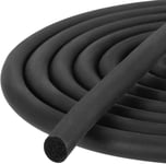 Joint D'Étanchéité Rond En Caoutchouc Mousse Epdm 8 Mm De Diamètre X 10 M De Long Pour Réduire Le Bruit, Les Chocs Et La Friction