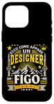 Coque pour iPhone 16 Pro Max Un Designer Figo - Idee Regalo Per Graphic Designer