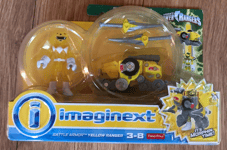 Fisher-Price Imaginext Power rangersr Yellow Ranger Battle armour ~Brand New