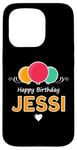 iPhone 15 Pro Happy Birthday saying Jessi Case