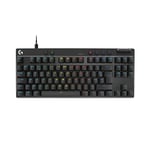 Logitech G PRO X TKL RAPID, clavier gaming filaire sans pavé numérique avec touches analogiques magnétiques, mode de déclenchement rapide, actionnement réglable et RVB personnalisable - Noir