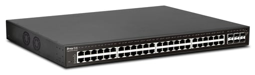 DrayTek VSP2540XS-K 54-port PoE+ Gigabit L2+ Managed Switch - with 48