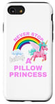 iPhone SE (2020) / 7 / 8 Fun Graphic-Never Stop Being A Pillow Princess Case