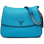 Sac Guess  femme sac cordelia saffiano bleu océan