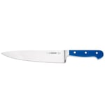 Giesser depuis 1776 - fabriqué en Allemagne - couteau de chef forgé bleu Skyline Blue, 23 cm, couteau de cuisine riveté, inoxydable, passe au lave-vaisselle