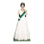 Star Cutouts - Stsc350 - Figurine Géante - Elizabeth Ii 1956 - 181 X 74 Cm