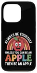 Coque pour iPhone 13 Pro Cute Apple Vintage Funny Saying Apple Fruit Lover Jokes