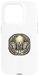 Coque pour iPhone 15 Pro Daniel in the Lion's Den: Faith Defeats Fear Inspirational