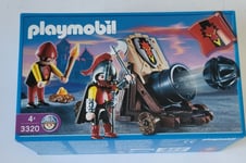 PLAYMOBIL Chevalier avec gros canon réf 3320 dès 4 ans