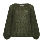 Noella Joseph Knit Sweater - Army Green Grön