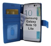 New Standcase Wallet Samsung Galaxy Note 10 Lite (N770F) (Blå)