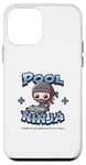 Coque pour iPhone 12 mini Pool Ninja Joueur De Billard Jouant Au Billard Ninja