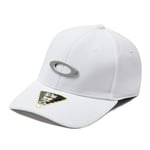 Oakley Men's Tincan Cap Hat, White/Grey, Small-Medium