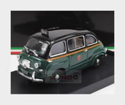 1:43 BRUMM Fiat 600 Multipla I Series Taxi Roma 1956 Green Black R251C Model