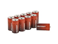 C Batteri R14 Voltcraft Industrial Lr14 Alkaline Mangan 1,5 V 8000 Mah 10 St