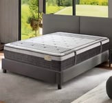 Matelas 80x190 27 cm Épaisseur Mousse à Mémoire de Forme PREMIUM - 7 Zones de Confort - Matelas 80 x 190 cm Fermé Hauteur 27 cm Densité 30KG/m3 Durable - 2 Personnes – Respirable Hipoallergénique