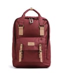 Doughnut Reborn Macaroon Large Backpack dark red