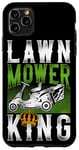 iPhone 11 Pro Max Lawn Mower Mowing Dad Father Landscaper Tractor Lawn Mower Case