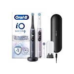 Oral-B iO Series 9 Duo dobbel pakke elektrisk tannbørste, svart/rosa