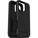 Otterbox Coque Defender Series MagSafe pour iPhone 16 Pro Max, résistante aux Chutes, Ultra Robuste, Coque de Protection, supporte 7X Plus de Chutes Que la Norme Militaire, Noir, Livré sans Emballage