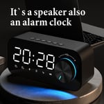 Haut-parleur Bluetooth d'alarme Support de carte TF étanche Haut-parleur sans fil portable Radio FM