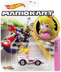 P-Wing Peach Model from Super Mario Kart 5cm Scale 1:64 Hot Wheels GJH58