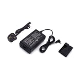 Adhiper Replacement ACK-E8 AC power adapter kit compatible with Canon EOS Rebel T5i T4i/T3i/T2i /Kiss X6 /Kiss X5 /Kiss X4 /550D /600D /650D /700D Cameras (for LP-E8 replacement)