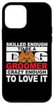 Coque pour iPhone 12 mini Great Dog Groomer Saying – Chiot Stylist – Toiletteur pour chien